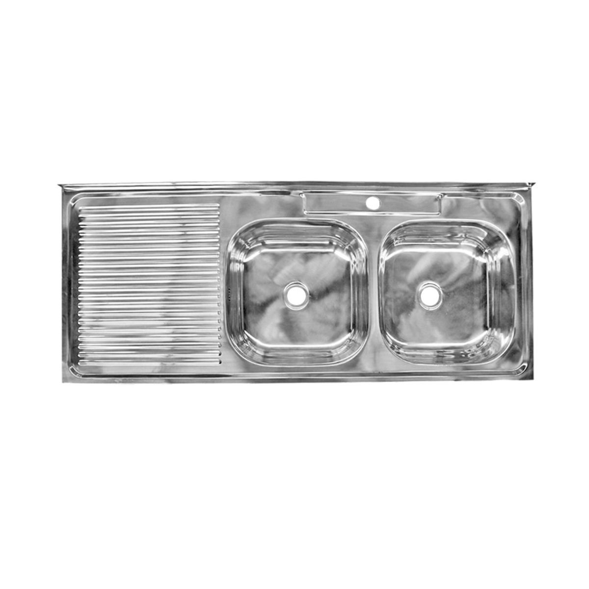 IMAHE - Lavaplatos Doble Mural Secador Izquierdo 120X50X15Cm IMAHE