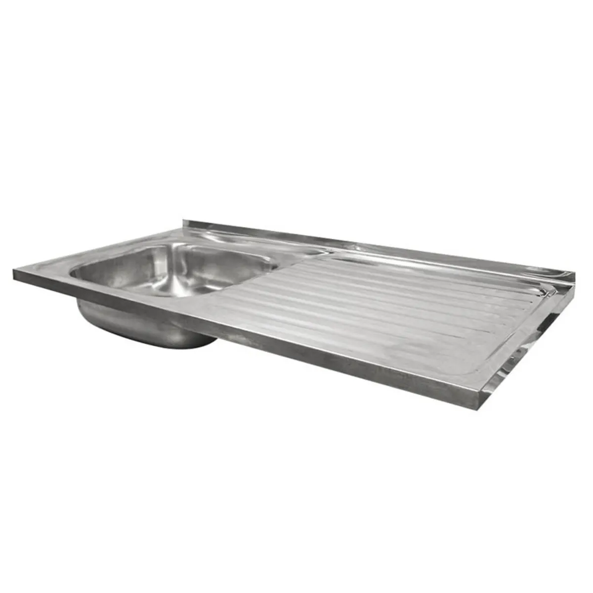 IMAHE - Lavaplato Single Mural Con Secador Derecho 100X50X15Cm IMAHE