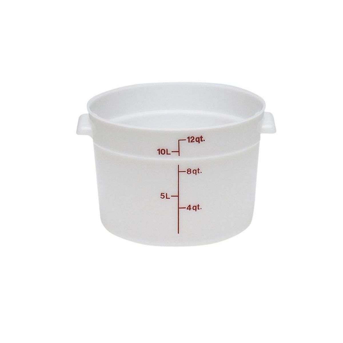 CAMBRO - RECIPIENTE REDONDO TRANSLÚCIDO 11.4 LT CAMBRO