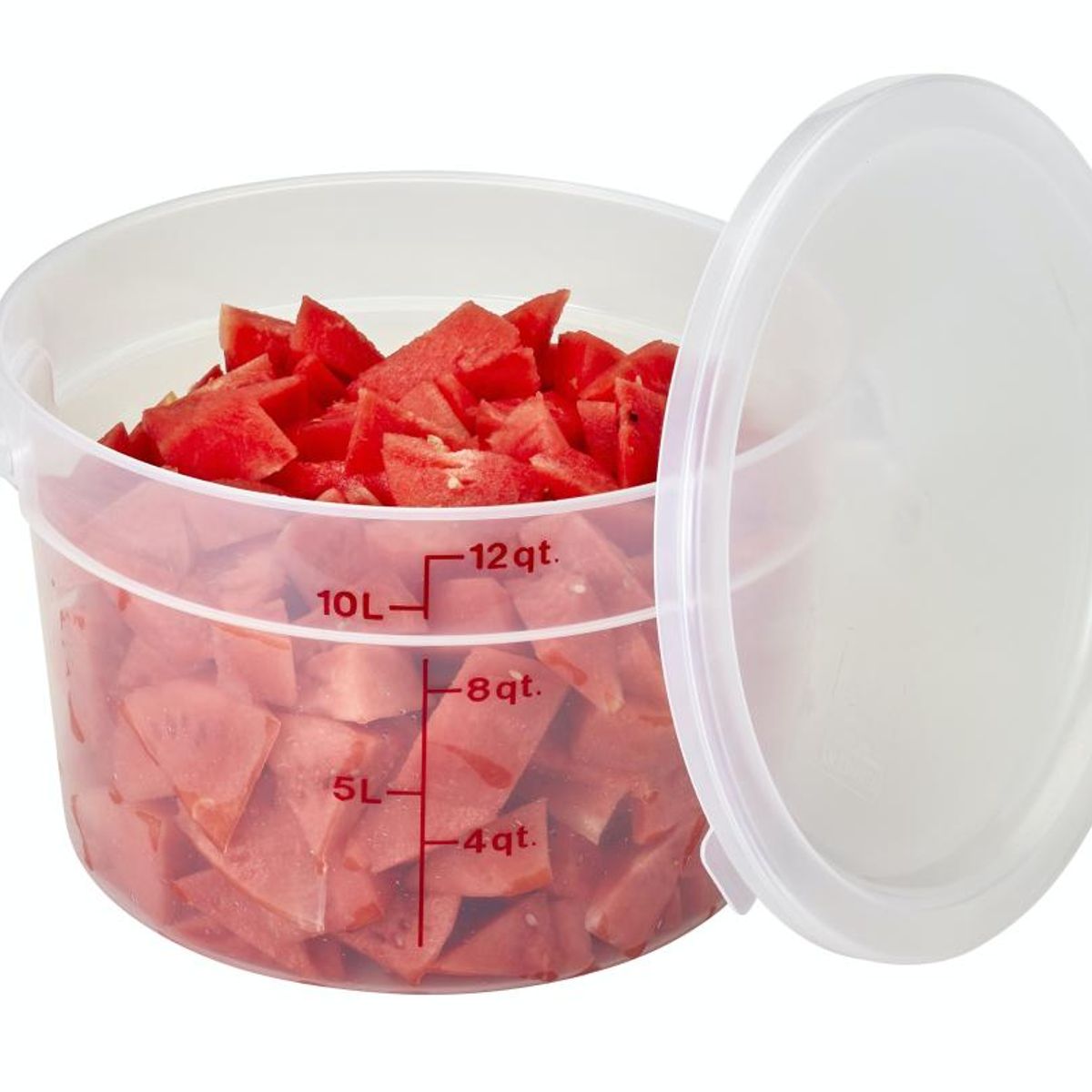 CAMBRO - RECIPIENTE REDONDO TRANSLÚCIDO 11.4 LT CAMBRO