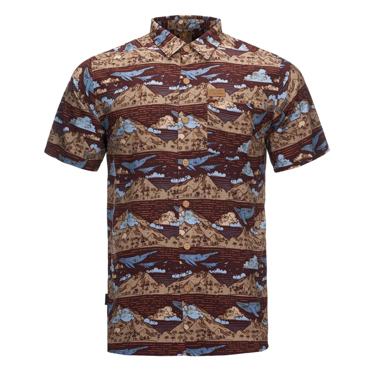 Camisa Hombre Anameizon Burdeo Burdeos XS