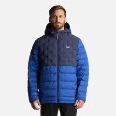 LIPPI - Chaqueta Hombre Bazpur EVO Down Hoody Jacket Azul Marino