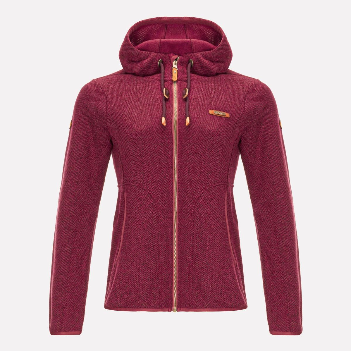 LIPPI - Chaqueta Mujer Alamo Blend-Pro Hoody Jacket Rosa Oscuro Lippi