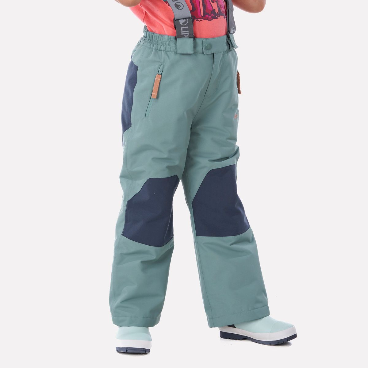 LIPPI - Pantalon Niña Andes Snow B-Dry Pants Jade Oscuro Lippi