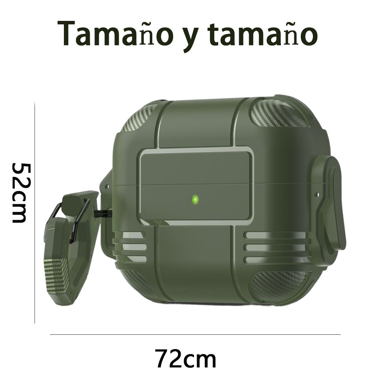 EDWINAYY - Funda Para AirPods 3 Pro 2 Anticaída Dise?o Suave Creativo