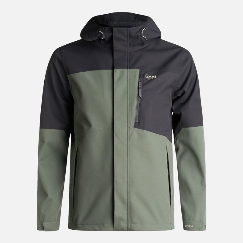 LIPPI - Chaqueta Teen Boy Massif B-Dry Hoody Jacket Verde Militar Lippi