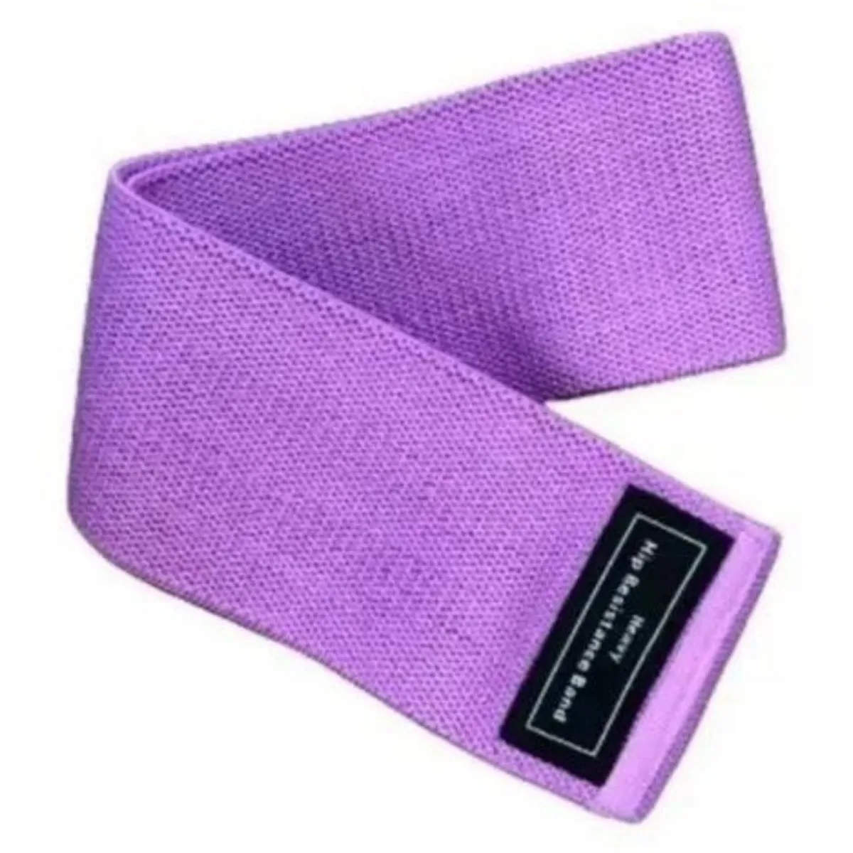 GENERICO - Banda De Tela Piernas Y Glúteos Morada 40 Cm + Bolso Negro