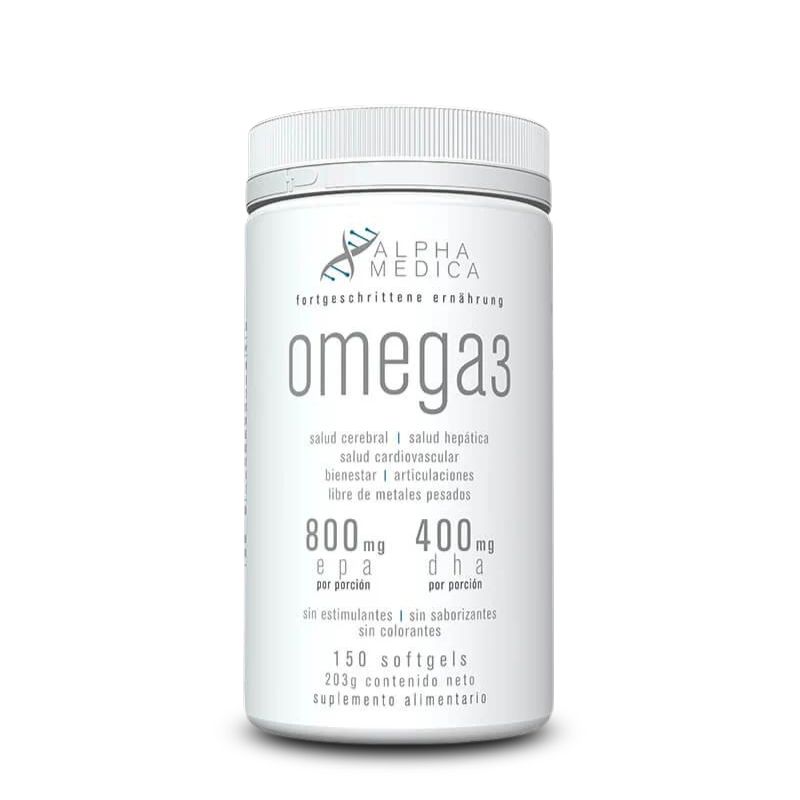 ALPHAMEDICA - OMEGA 3 EPA DHA 150 SOFTGELS - ALPHA MEDICA