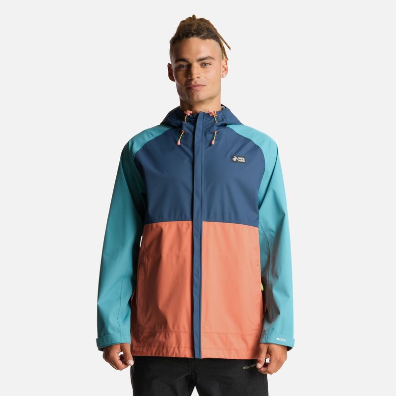 HAKA HONU - Chaqueta Hombre Viento Norte Azul Oscuro Haka Honu