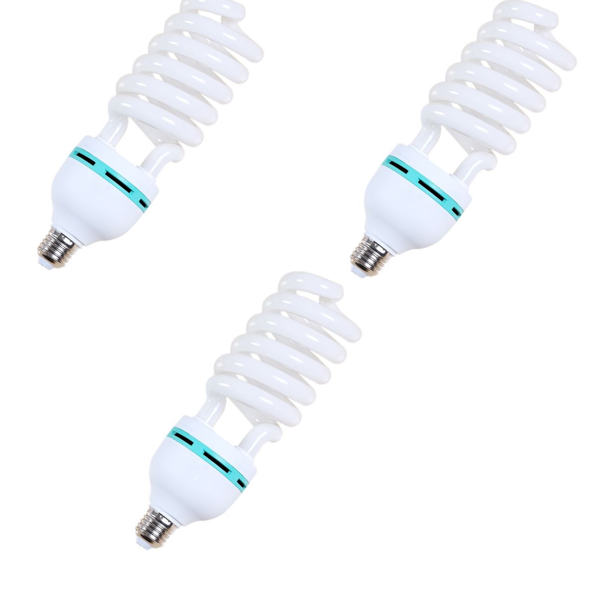 GENERICO - 3 AMPOLLETAS 150W 220V 5500K E27 ILUMINACIÓN ESTUDIO