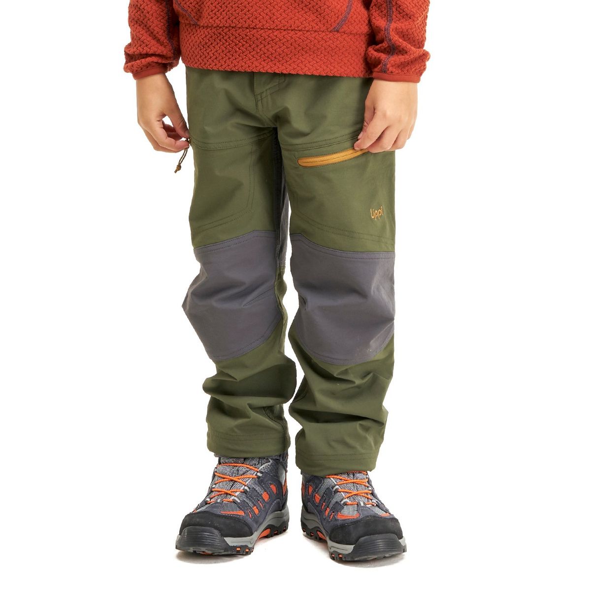 LIPPI - Pantalon Niño Pioneer Q-Dry Pant Verde Militar Lippi