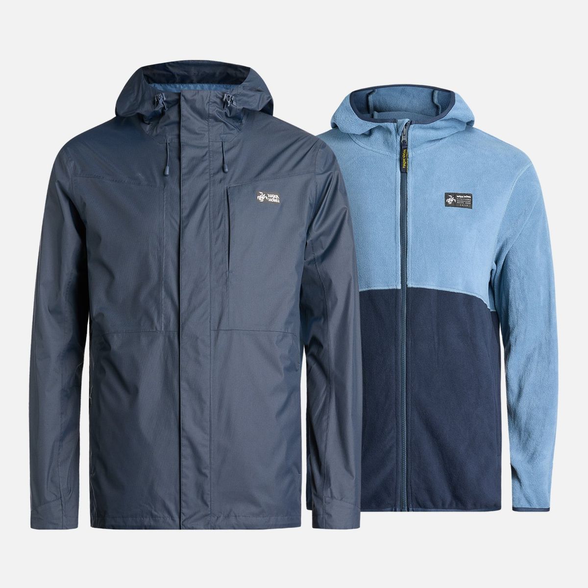 HAKA HONU - Chaqueta Hombre Corteza Azul Marino Haka Honu