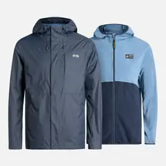 HAKA HONU - Chaqueta Hombre Corteza Azul Marino