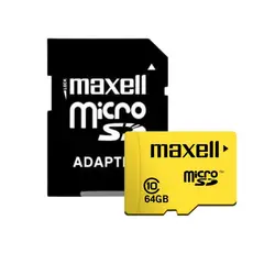 MAXELL - Tarjeta Micro SD 64GB CLASE 10