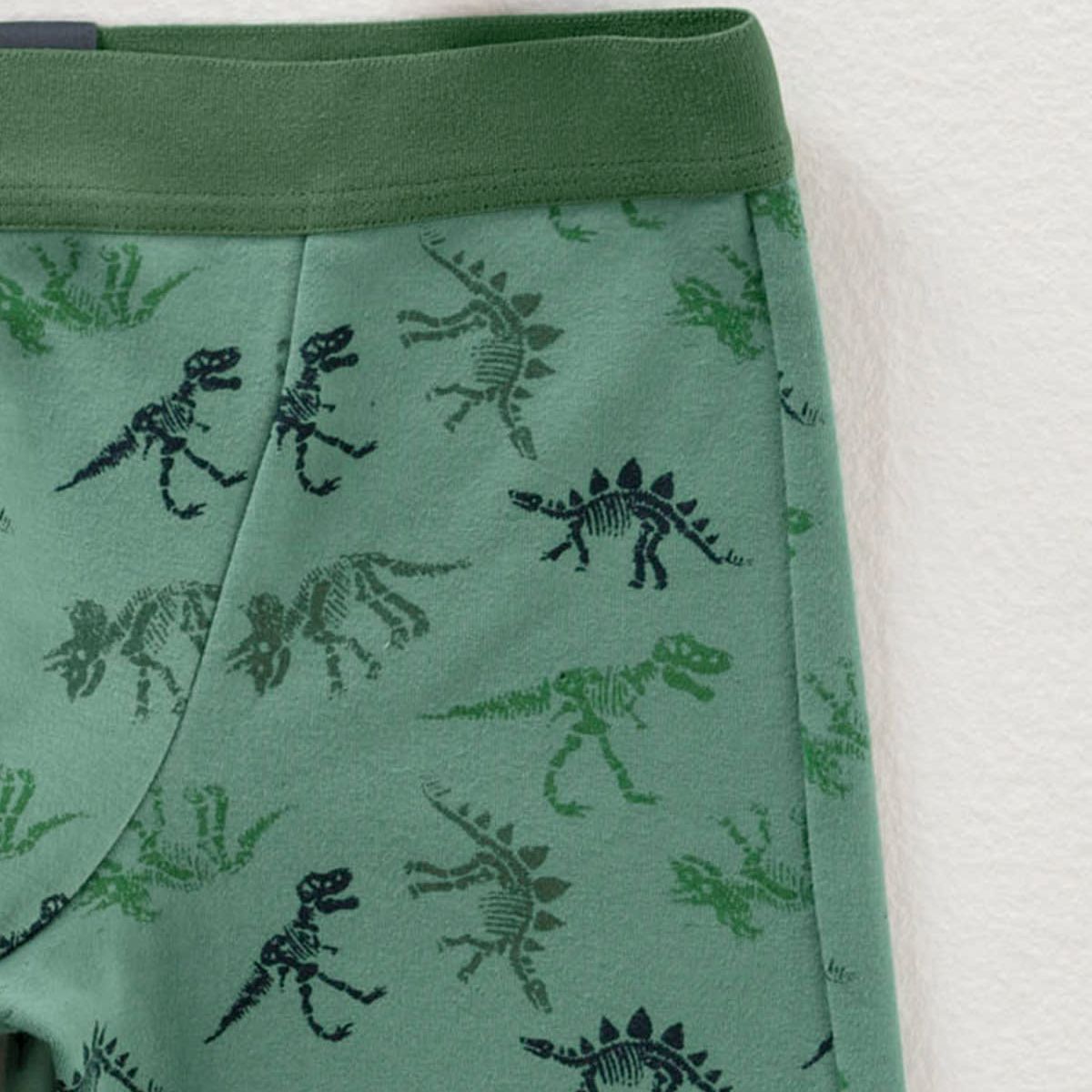 LEO - Pack x 2 bóxer largo en algodón para niño 33294X2 Azul / Estampado