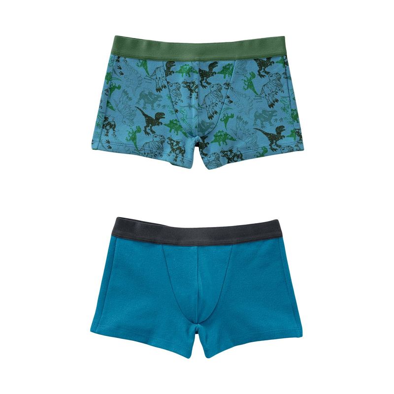 LEO - Paquete X 2 Bóxers Leo en Algodón Para Niños 33155X2 Azul / Estampado
