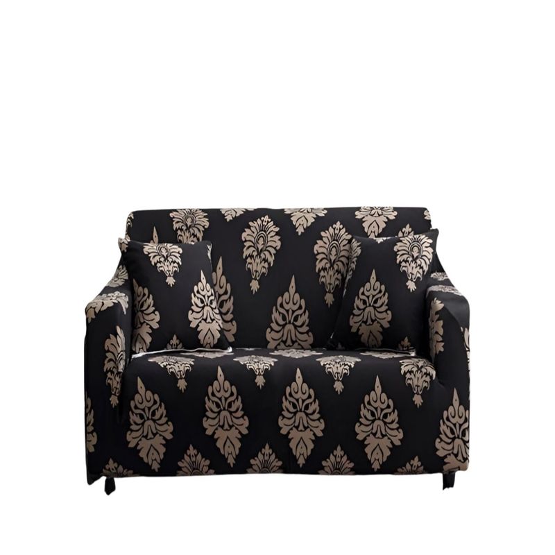 GENERICO - FUNDAS ELASTICADAS PARA SOFA DE 2 CUERPOS 140cm x 180 cm