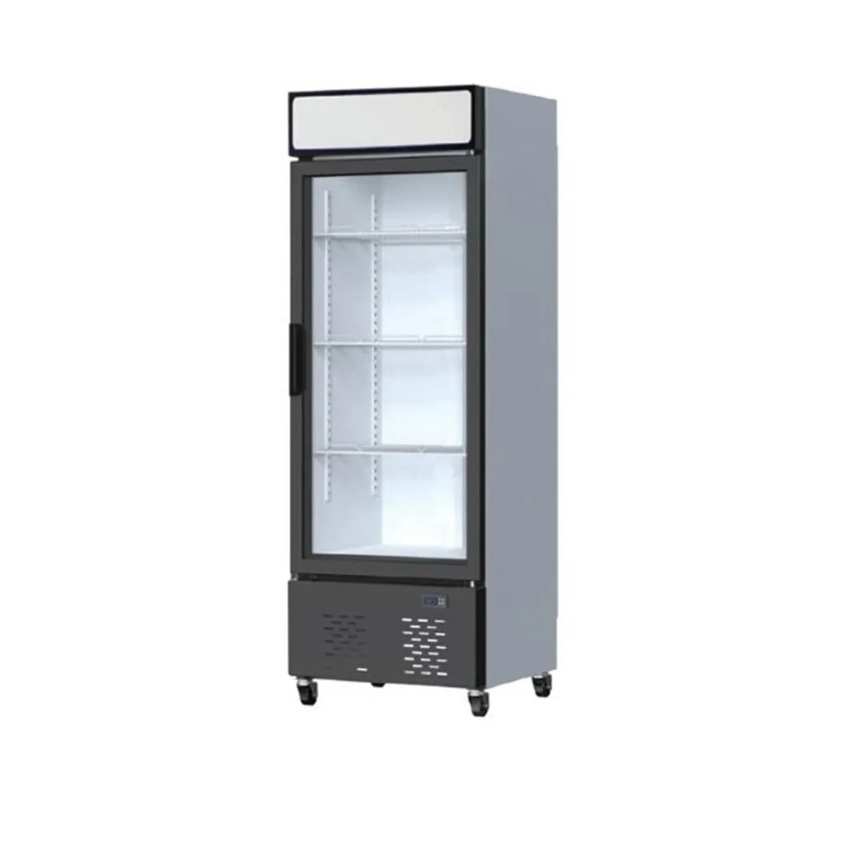 NORKALT - Congelador Vertical De 1 Puerta De Vidrio 400 Litros IMAHE