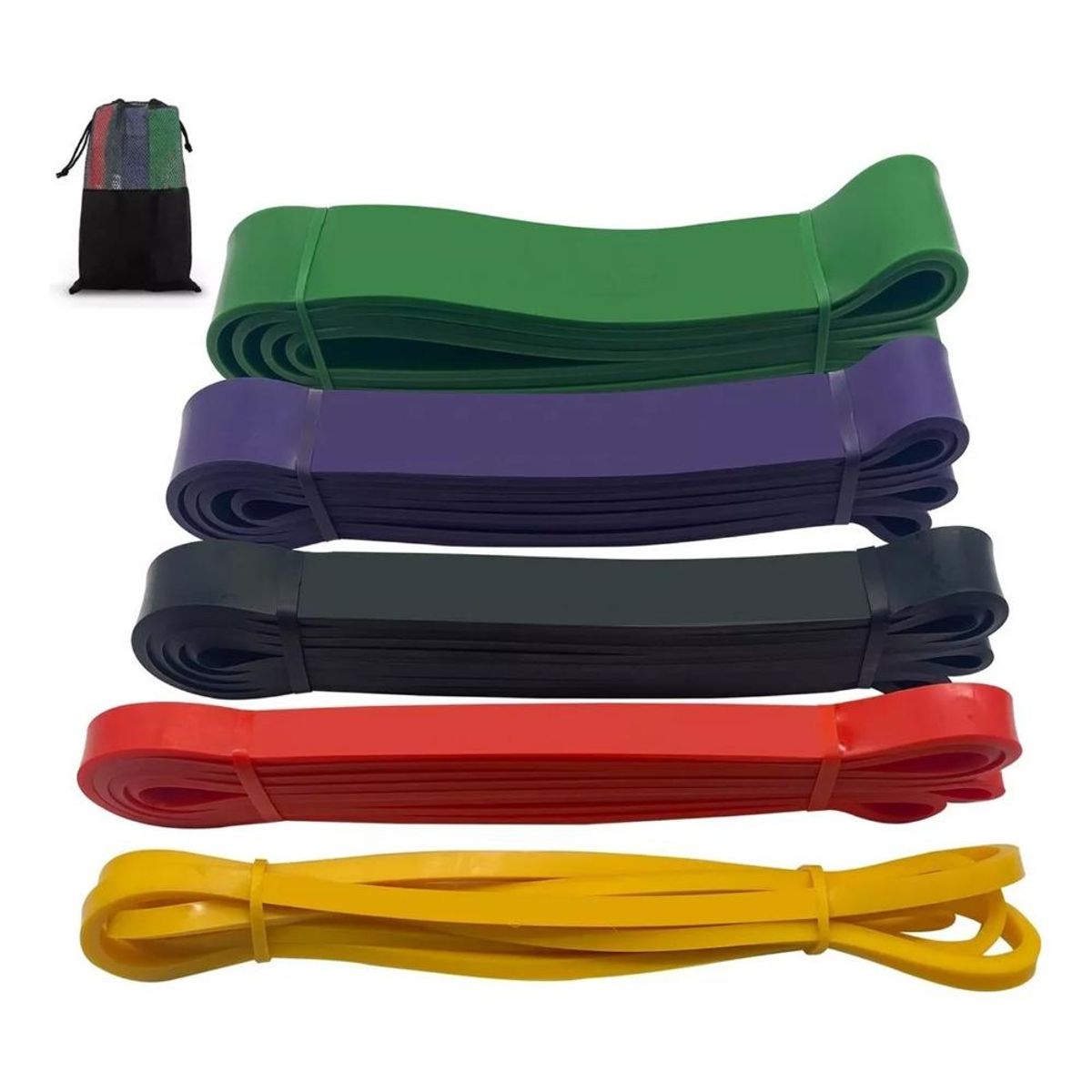 DETODOYMAS - Pack 5 Bandas de resistencia 8-15-22-40-50MM