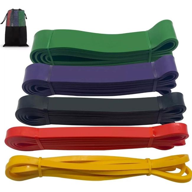 DETODOYMAS - Pack 5 Bandas de resistencia 8-15-22-40-50MM