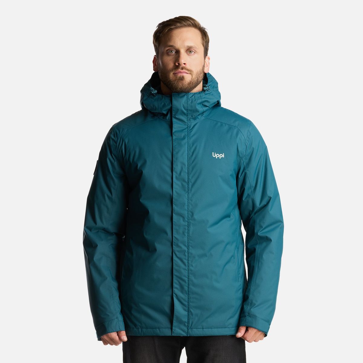 LIPPI - Chaqueta Hombre Suntra Steampro Hoody Jacket Verde Bosque Lippi