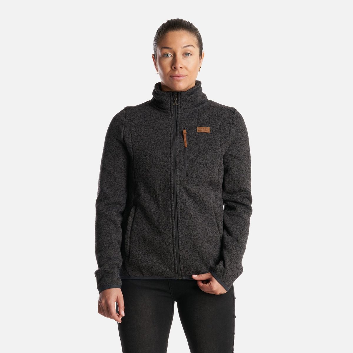 HAKA HONU - Chaqueta Mujer Vera Negro Haka Honu