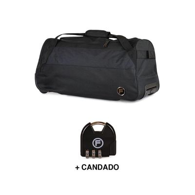 Imagen 2 del producto Bolso de viaje Kross M 89 lts negro + Candado