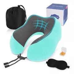 GENERICO - Almohada De Cuello Para Viaje Trabajo Cojín Soporte Cómodo