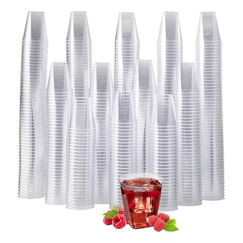 Pasteleria - Pack 20 Vasos Plasticos Para Postres Vasos Shot 2oz Pocillos