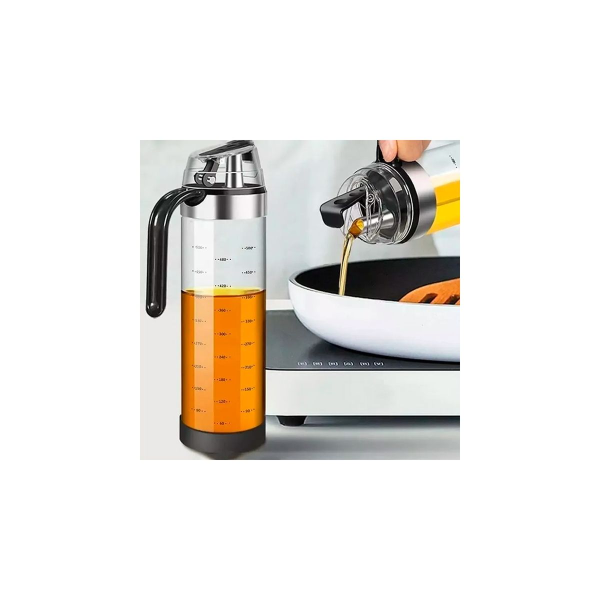 GENERICO - Aceitero Vinagrero Botella Dispensador De Aceite Y Vinagre