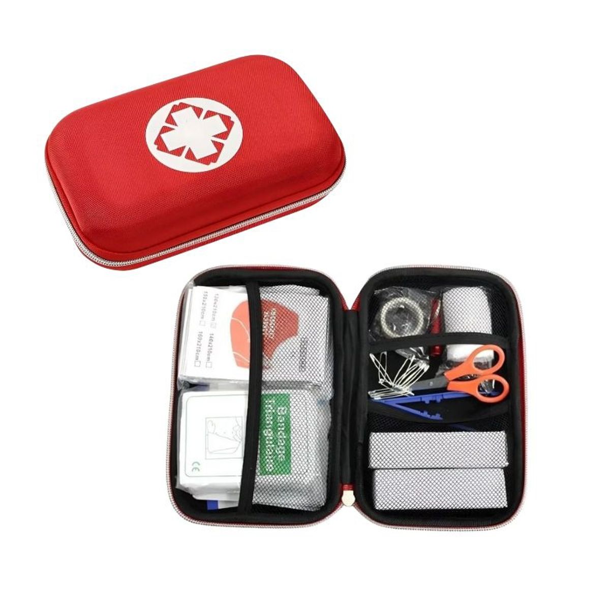 GENERICO - Botiquín Primeros Auxilios  Emergencia Camping Auto Curación