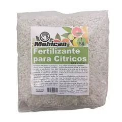 MOHICAN - FERTILIZANTE PARA CITRICOS N-P-K (15-5-22) BOLSA 1KG