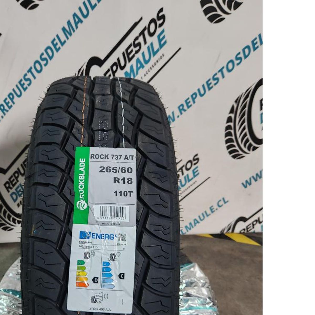 ROCKBLADE - NEUMATICO 265/60 R18 ROCKBLADE ROCK 737 A/T 110T ROCKBLADE