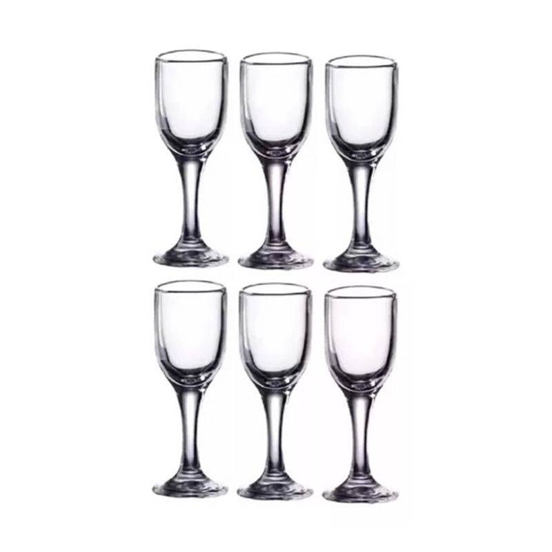 GENERICO - Copas De Vidrio Set De 6 Mini 10ml