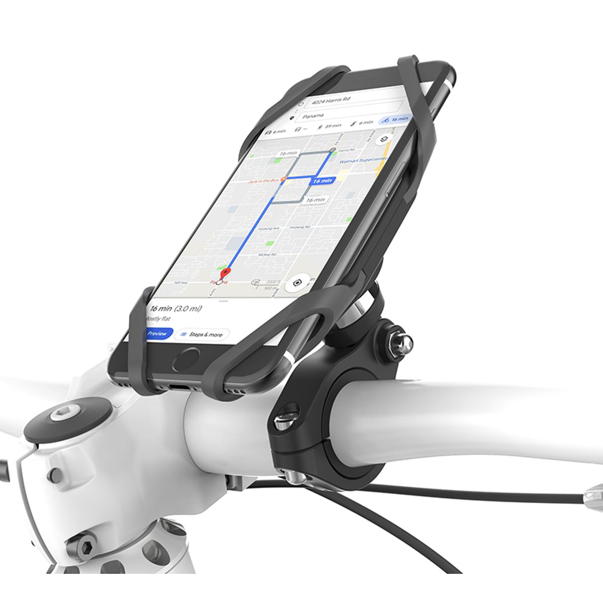 TECMASTER -  Soporte de Celular para Bicicleta y Motos Anti Vibraciones
