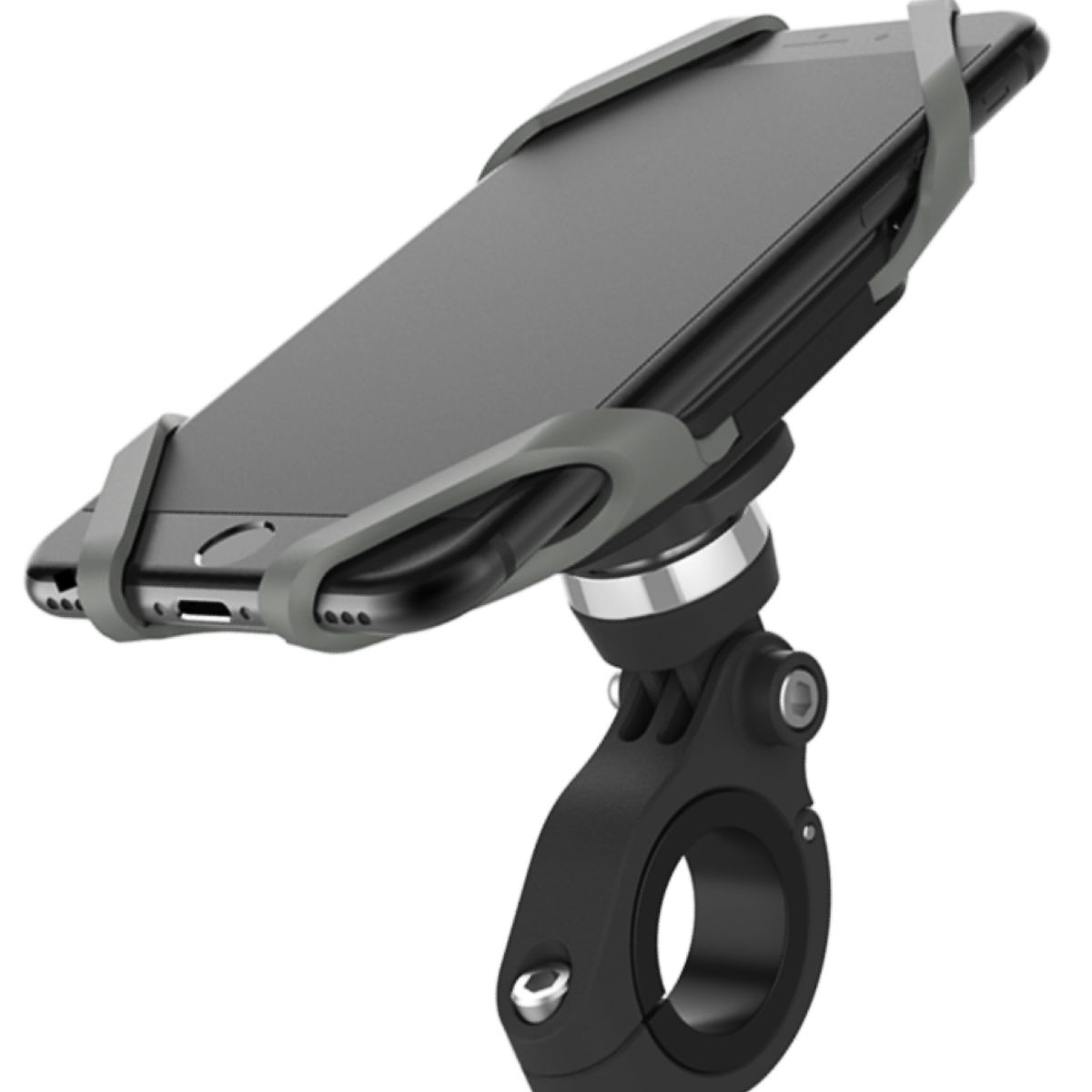 TECMASTER -  Soporte de Celular para Bicicleta y Motos Anti Vibraciones