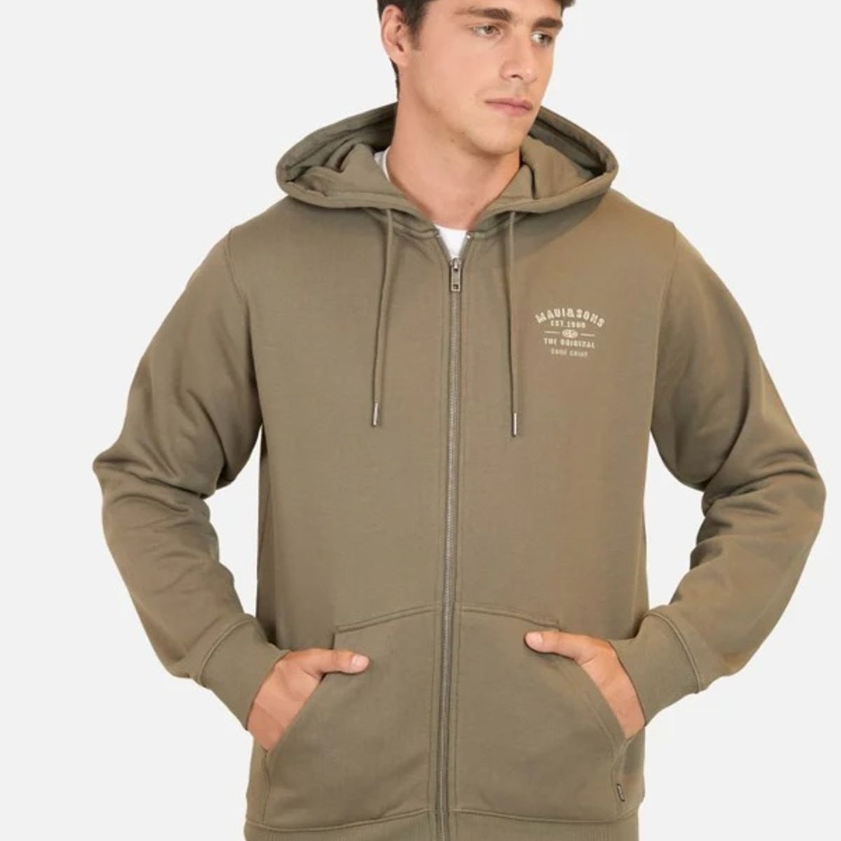 MAUI AND SONS - Poleron Medieval Hoodie Verde Maui And Sons