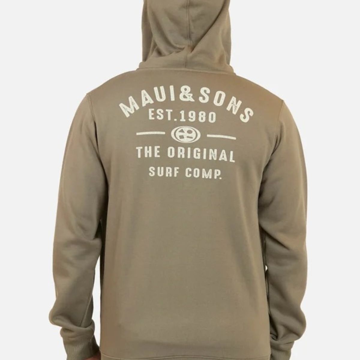 MAUI AND SONS - Poleron Medieval Hoodie Verde Maui And Sons