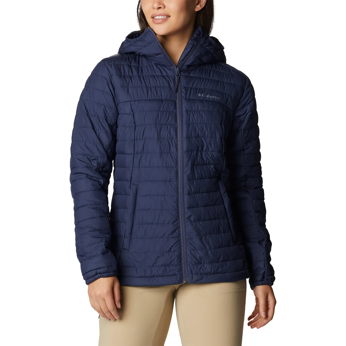 COLUMBIA - Parka Mujer Silver Falls Hooded Azul COLUMBIA