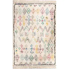 BAZHARS - Alfombra Shaggy 200x290 cm 6221