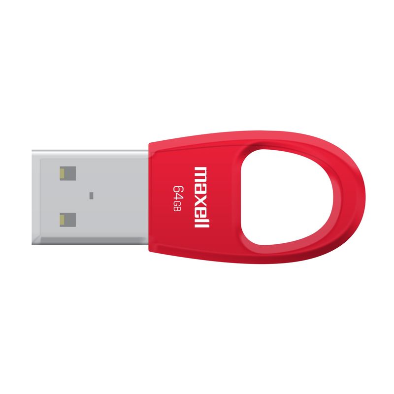 MAXELL - Pendrive Maxell KEY 64GB 2.0 Rojo