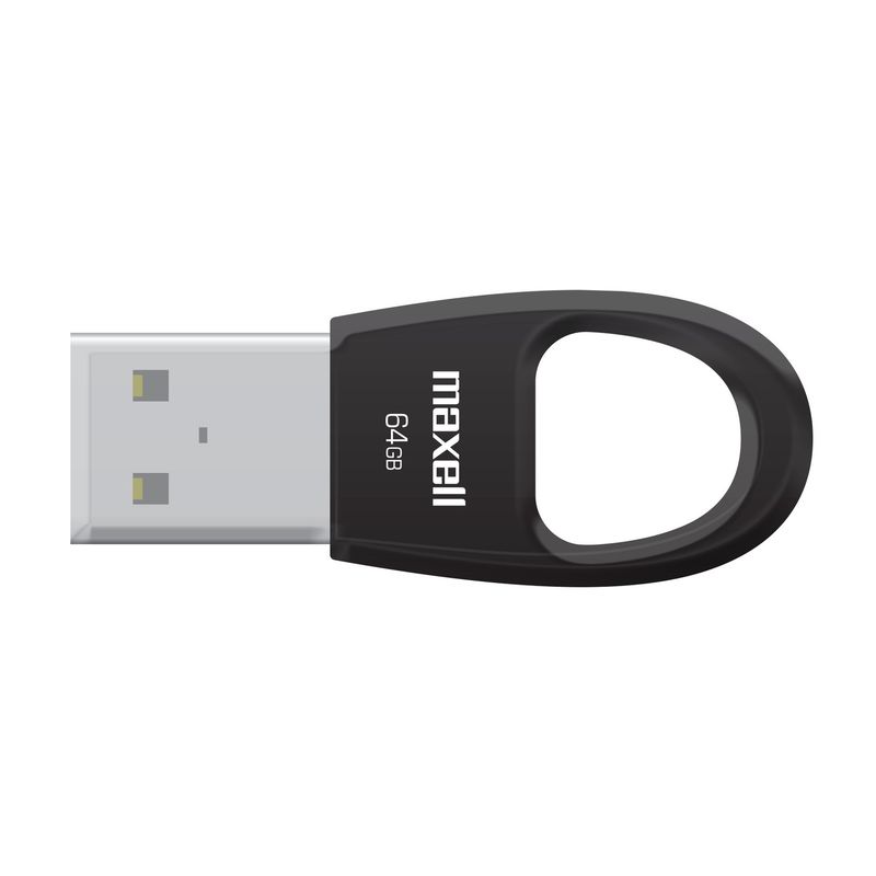 MAXELL - Pendrive Maxell KEY 64GB 2.0 Negro