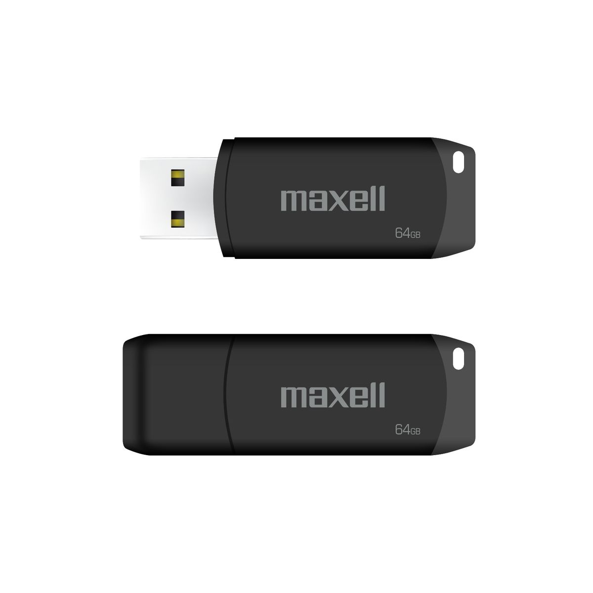 MAXELL - Pendrive Maxell USBPD 64GB 2.0 Negro