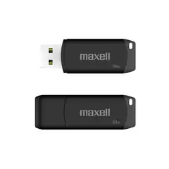 MAXELL - Pendrive USBPD 64GB 2.0 Negro