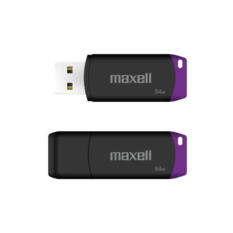MAXELL - Pendrive Maxell USBPD 64GB 2.0 Morado