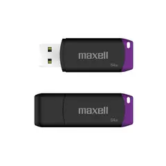 MAXELL - Pendrive USBPD 64GB 2.0 Morado