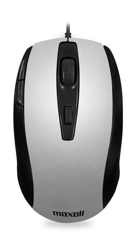 Mouse Optico 5 Botones MOWR-105 Gris