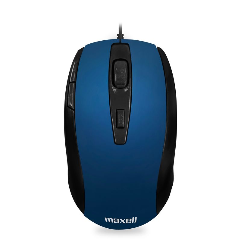 MAXELL - Mouse Óptico Maxell 5 Botones MOWR-105 Azul