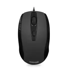 MAXELL - Mouse Óptico 5 Botones MOWR-105 Negro