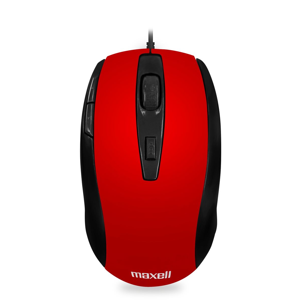 MAXELL - Mouse Óptico Maxell 5 Botones MOWR-105 Rojo